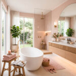 17 Blush Pink Bathroom Inspirations That Prove Soft Can Still Be Stunningly Luxurious