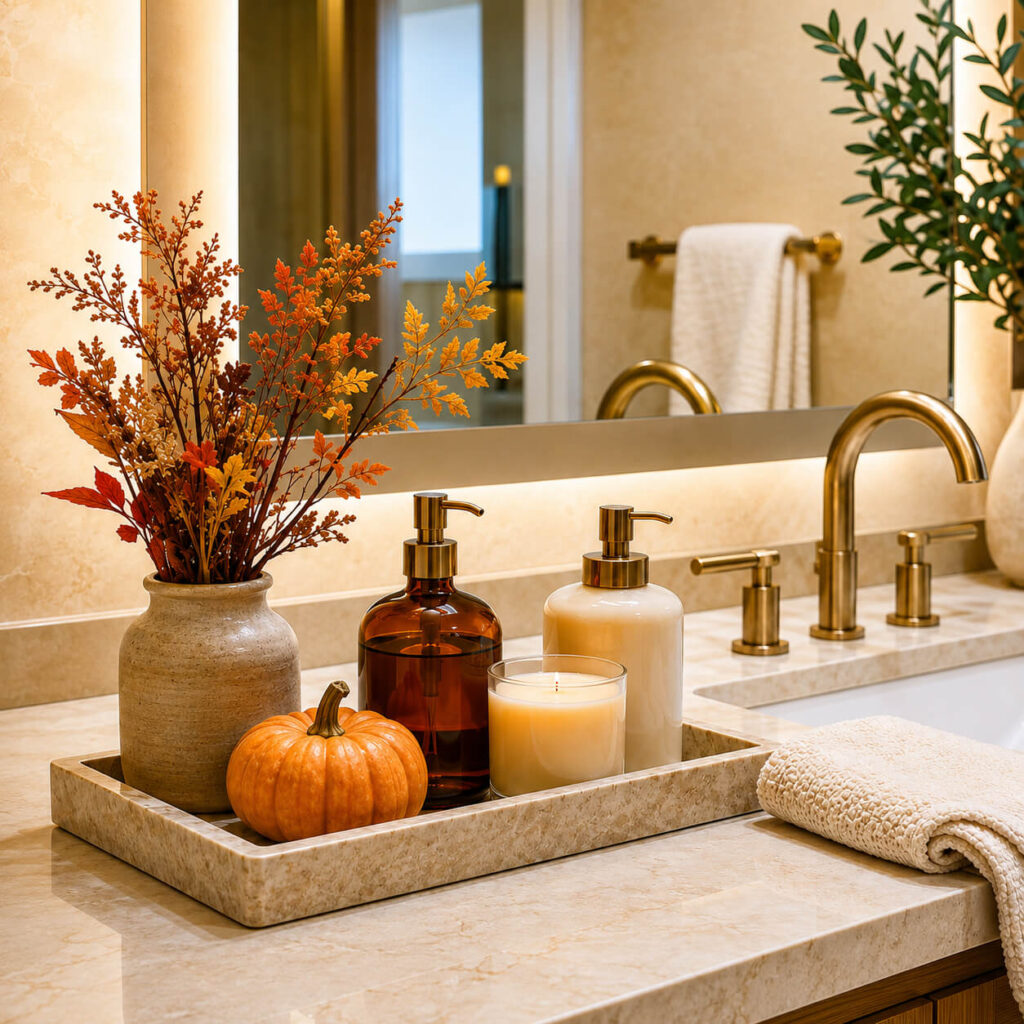 16 Fall Bathroom Decor Ideas That Add Cozy Seasonal Style In Minutes