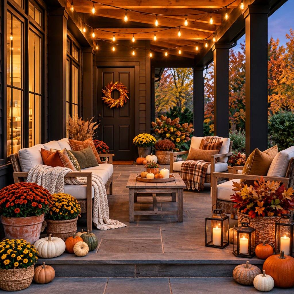 18 Fall Porch Decor Ideas That Make Your Home Look Picture-Perfect All Season