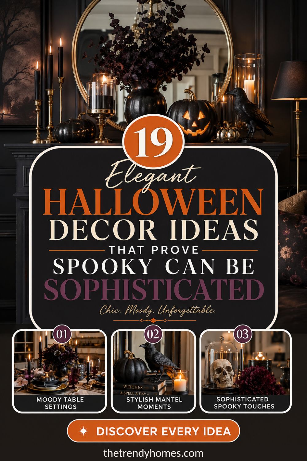 19 Elegant Halloween Decor Ideas That Prove Spooky Can Be Sophisticated